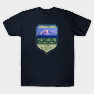 Mount Rainier National Park State of Washington T-Shirt